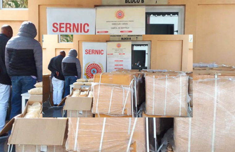 SERNIC apreende 3,7 toneladas de fentanil no Aeroporto Internacional de Maputo