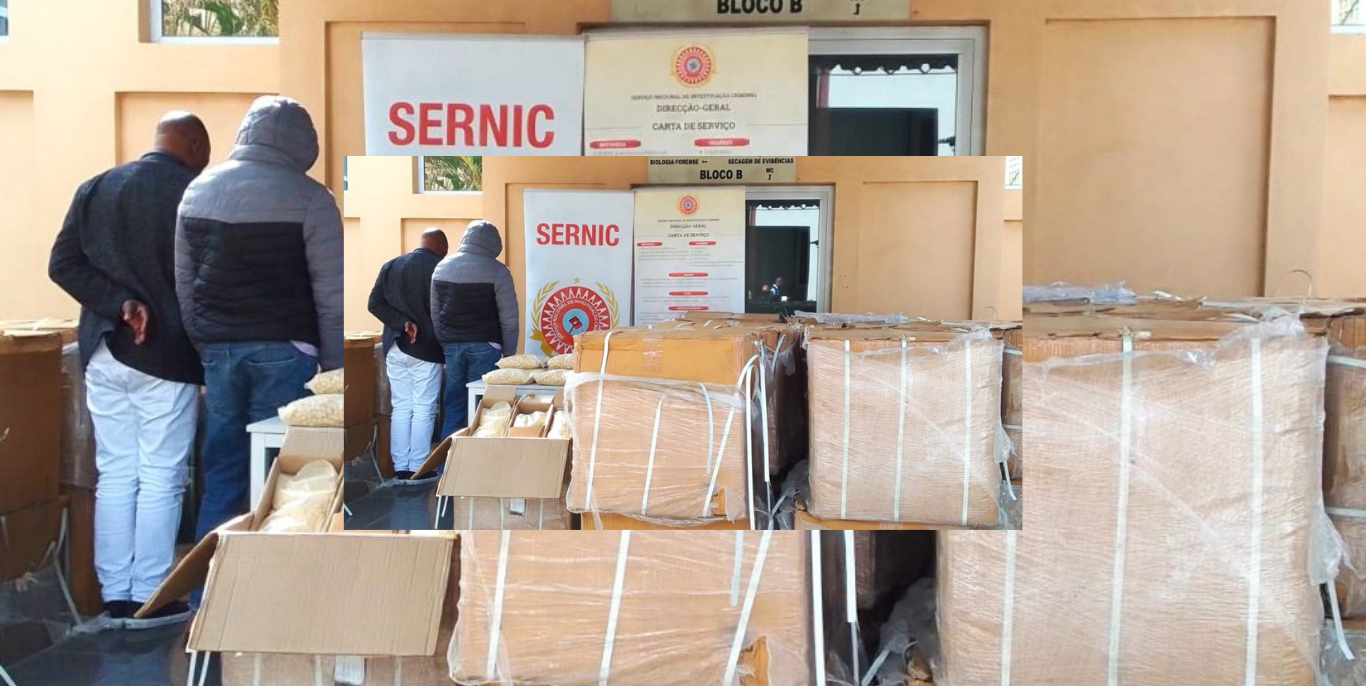 SERNIC apreende 3,7 toneladas de fentanil no Aeroporto Internacional de Maputo